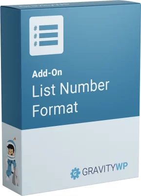 GravityWP List Number Format 2.0.9 GPL Plugins