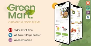 GreenMart 4.1.15 GPL Theme