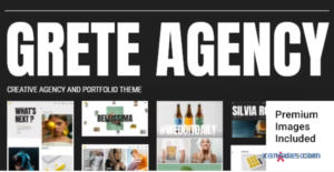 Grete Creative Agency Theme 1.1 GPL Theme