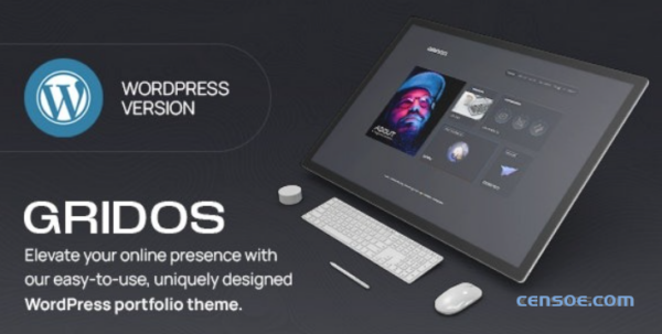 Gridos Creative Personal Portfolio WordPress Theme 1.0.0 GPL Theme