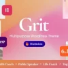 Grit Coaching Online Courses Multiskin WordPress Theme 1.0.1破解版主题