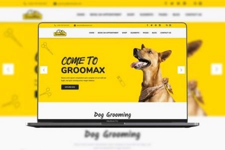 Groomax Pet Grooming Shop WordPress Theme 1.2 GPL Theme 1 Groomax Pet Grooming Shop WordPress Theme 1.2 GPL Theme