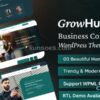 GrowHub Business Consulting WordPress Theme 1.0.2破解版主题