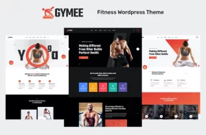 Gymee Fitness WordPress Theme 1.0 GPL Theme