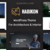 Habikon Architecture and Interior Design WordPress Theme 1.3破解版主题