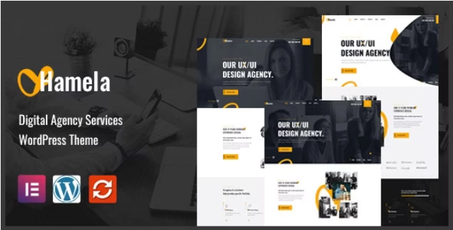 Hamela Digital Agency Services WordPress Theme 1.2.4 GPL Theme 1 Hamela Digital Agency Services WordPress Theme 1.2.4 GPL Theme