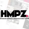 Hampoz Responsive Interior Design Architecture Theme 1.1.5破解版主题