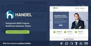 Handel Consulting WordPress Theme 1.7.5 GPL Theme