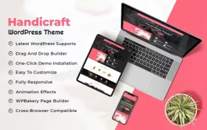 Handicraft Handmade Shop WordPress Theme 1.0.0 GPL Theme