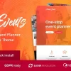 Happy Events Holiday Planner Event Agency WordPress Theme 1.2.2破解版主题