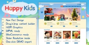 Happy Kids 3.5.3 GPL Theme