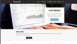 HappyThemes ForProfit PRO 1.0.0 GPL Theme