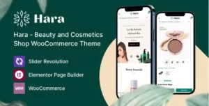 Hara Beauty and Cosmetics Shop WooCommerce Theme 1.1.18 GPL Theme