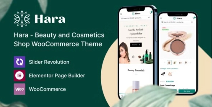 Hara Beauty and Cosmetics Shop WooCommerce Theme 1.1.18 GPL Theme 1 Hara Beauty and Cosmetics Shop WooCommerce Theme 1.1.18 GPL Theme