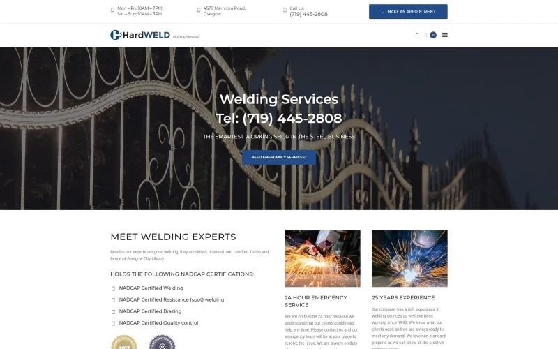 HardWeld Welding Service Responsive WordPress Theme 1.2.0 GPL Theme 1 HardWeld Welding Service Responsive WordPress Theme 1.2.0 GPL Theme