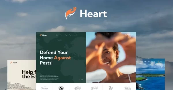 Heart – Donation Charity Non-Profit WordPress Theme + AI 1.0.0 GPL Theme