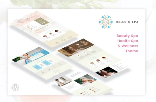 Helen’s Spa Beauty, Health Spa Wellness Theme 2.8 GPL Theme