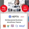 Hepta Multipurpose Business Theme 3.2.0破解版主题