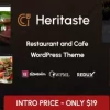 Heritaste Restaurant WordPress Theme 1.2破解版主题