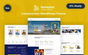 Home plan – Construction WordPress Responsive Theme WordPress Theme 1.0.0 GPL Theme