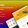 Honeye Bees and Honey Responsive WordPress Theme 1.0.0破解版主题