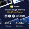 Hostie Web Hosting WHMCS WordPress Theme 1.1.1破解版主题