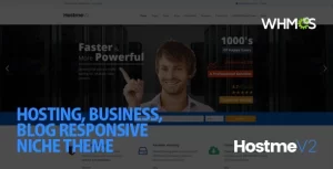 Hostme v2 Responsive WordPress Theme 7.0 GPL Theme