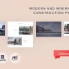 House Modern And Minimalistic Construction Project Website WordPress Theme 1.0.1破解版主题