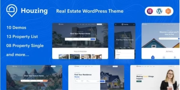 Houzing – Real Estate WordPress Theme 1.0.6 GPL Theme