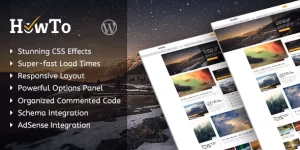 HowTo 1.3.3 GPL Theme