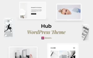 Hub Creative and Business Multipurpose WordPress Theme 1.0.0 GPL Theme