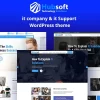 Hubsoft IT Solutions IT Support Elementor WordPress Theme 2.0.0破解版主题