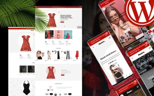 Huma Multipurpose eCommerce WordPress Theme 1.0.0 GPL Theme