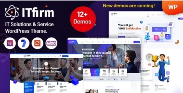 ITfirm IT Solutions Services 1.3.9 GPL Theme