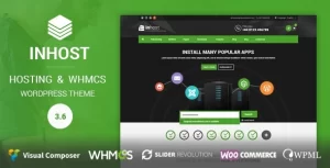 InHost | WHMCS Integration WordPress Theme 4.0.1 GPL Theme
