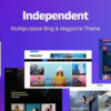 Independent Multipurpose Blog Magazine Theme 1.2.3破解版主题
