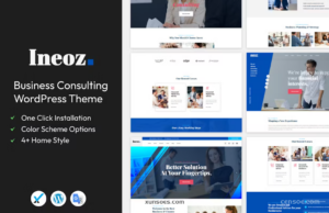 Ineoz Business Consulting WordPress Theme 2.1 GPL Theme