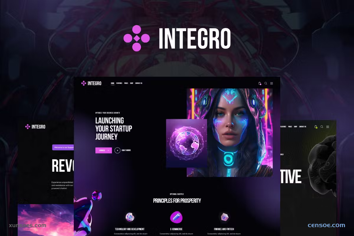 Integro modern, colorful responsive Web Studio and Creative Agency WordPress theme 1.0.0 GPL Theme 1 Integro modern, colorful responsive Web Studio and Creative Agency WordPress theme 1.0.0 GPL Theme
