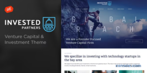 Invested Venture Capital Investment WordPress Theme 2.2 GPL Theme