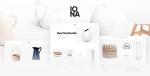 Iona Handmade Crafts Shop WordPress Theme 1.0.2 GPL Theme