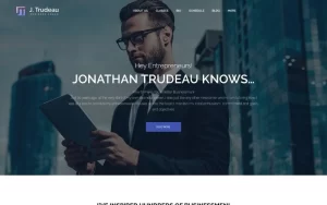 J.Trudeau Business Coach WordPress Theme 1.0.0 GPL Theme