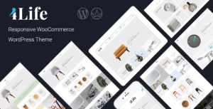 JMS 4Life Responsive WordPress Theme 1.0.5 GPL Theme