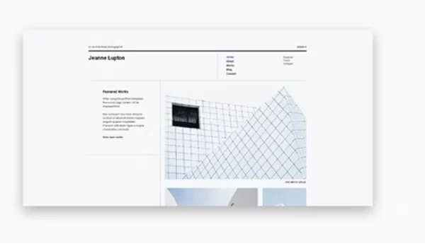 Jeanne Minimal Photography and Portfolio WordPress Theme 1.1.0 GPL Theme