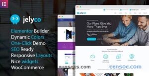 JelyCo ISP Telecom WordPress Theme 1.1.0 GPL Theme
