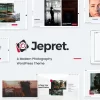 Jepret Modern Photography WordPress Theme 1.2破解版主题