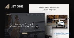 Jet One Private Airline WordPress Theme 1.2.6 GPL Theme