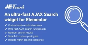 JetSearch [JetPlugins by Crocoblock] 3.5.2.1 GPL Plugins
