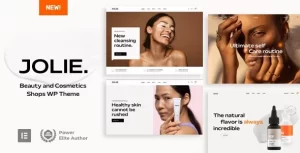 Jolie Beauty Cosmetics Shop 4.1 GPL Theme