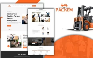 Jumboo-Packem Moving Company Shipping WordPress Theme 1.0.0 GPL Theme