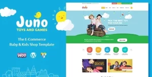 Juno | Kids Toys Games Store WordPress Theme 2.12.0 GPL Theme